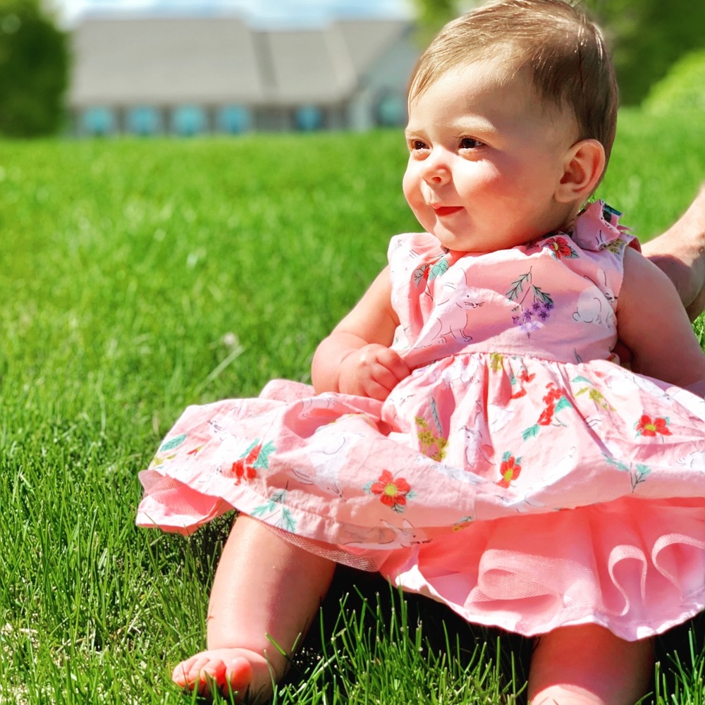 Easter Rabbit Pink Toddler Dress! - Picture 3 of 3